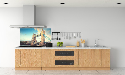 Pannello paraschizzi cucina con stampa del Tower Bridge di Londra