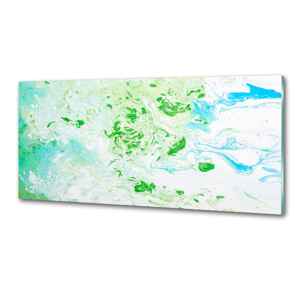 Rivestimento parete cucina con motivo a sfondo astratto