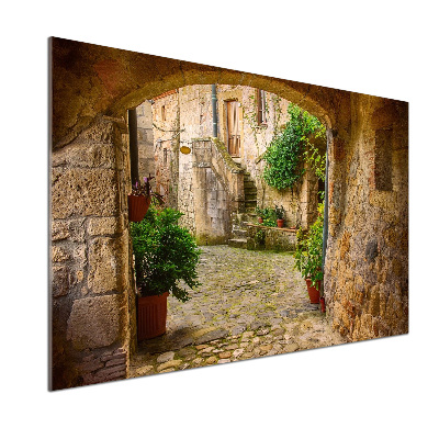 Pannello paraschizzi cucina con motivo 