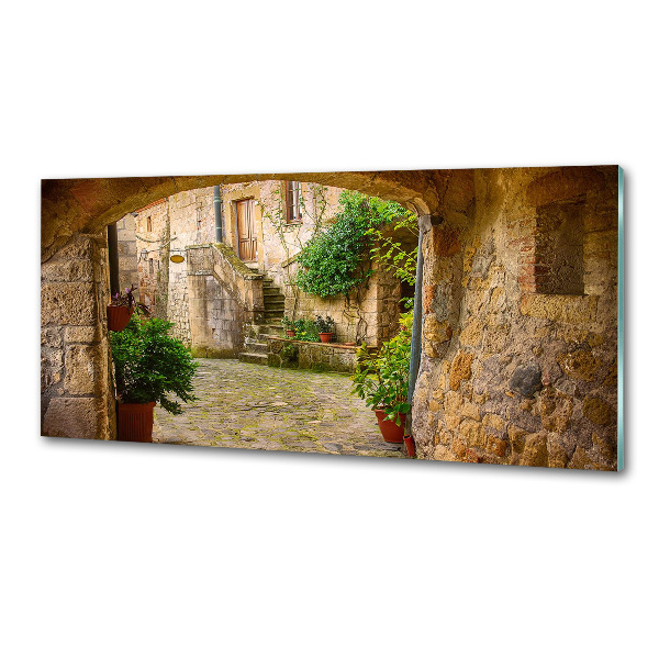 Pannello paraschizzi cucina con motivo 