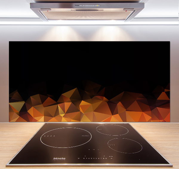 Pannello retrocucina con motivo astratto