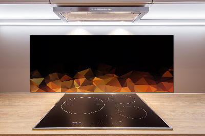 Pannello retrocucina con motivo astratto