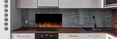 Pannello retrocucina con motivo astratto