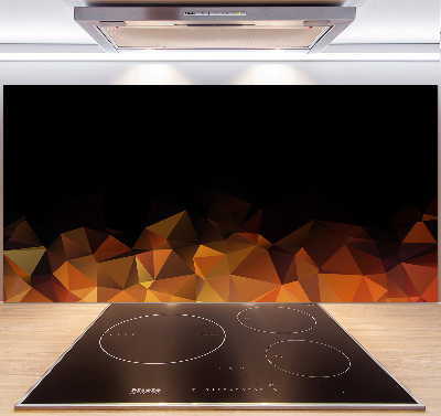 Pannello retrocucina con motivo astratto