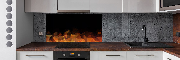 Pannello retrocucina con motivo astratto