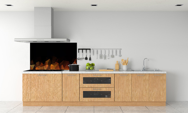 Pannello retrocucina con motivo astratto