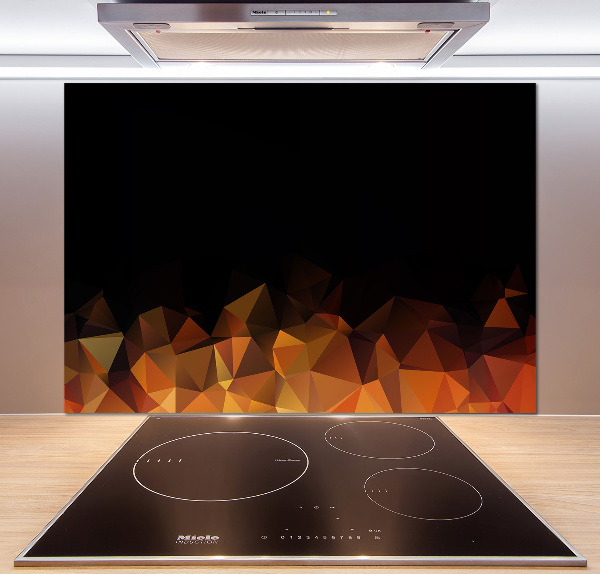 Pannello retrocucina con motivo astratto