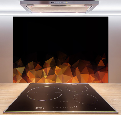 Pannello retrocucina con motivo astratto