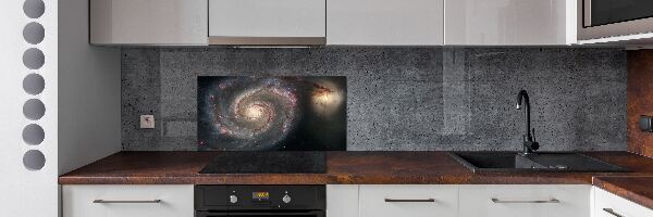 Pannello paraschizzi cucina con stampa Nebulosa