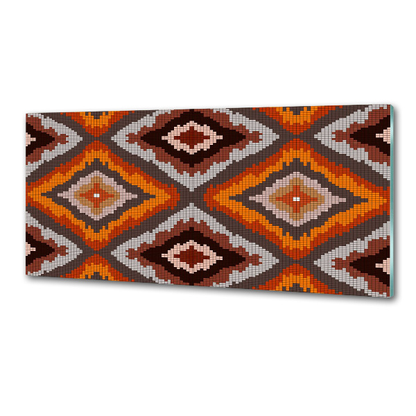 Pannello paraschizzi cucina con motivo dallo stile retrò