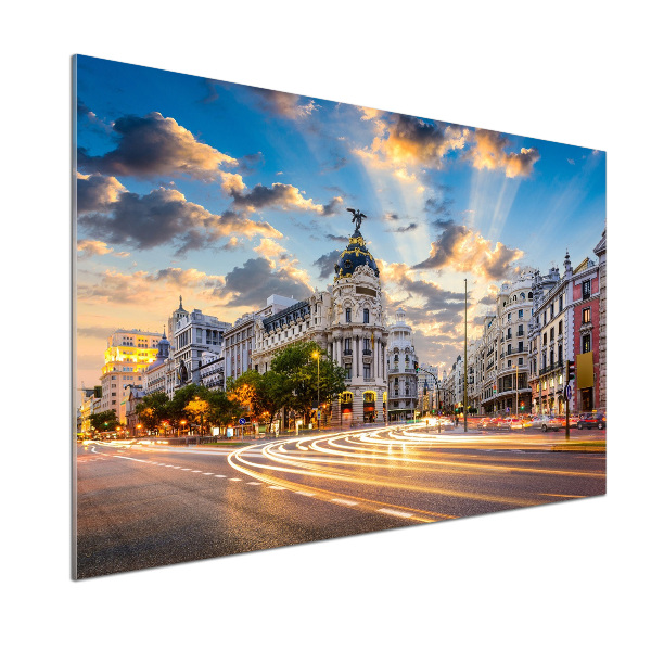 Pannello retrocucina con motivo Madrid, Spagna