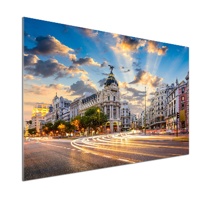 Pannello retrocucina con motivo Madrid, Spagna