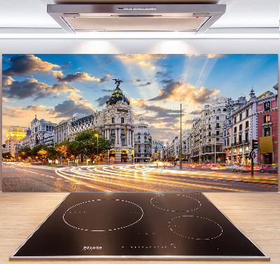 Pannello retrocucina con motivo Madrid, Spagna