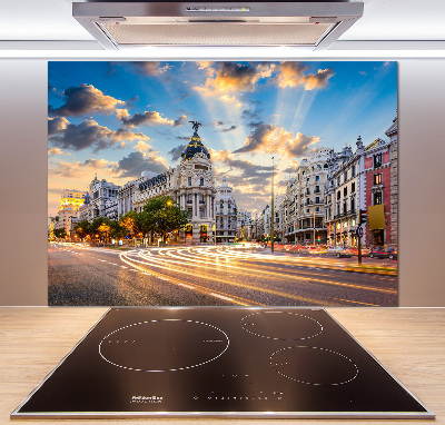 Pannello retrocucina con motivo Madrid, Spagna