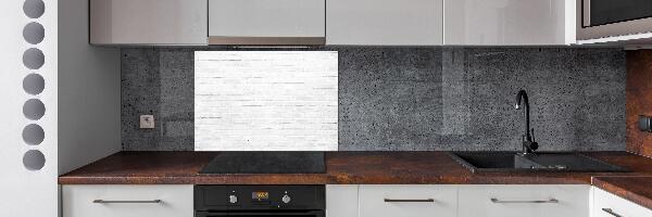 Rivestimento parete cucina con finitura effetto muro di mattoni