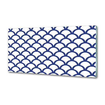 Pannello retrocucina con motivo a tema marittimo