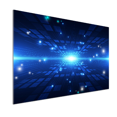 Rivestimento parete cucina con motivo tridimensionale