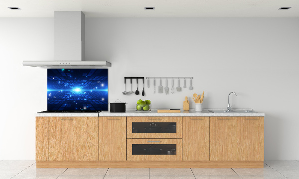 Rivestimento parete cucina con motivo tridimensionale