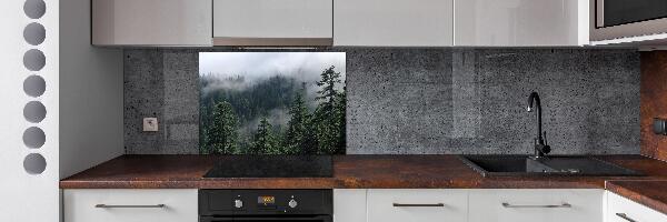 Pannello paraschizzi cucina con motivo Nebbia forestale
