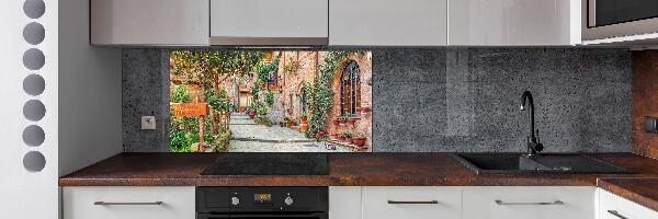 Rivestimento parete cucina con motivo Strade italiane