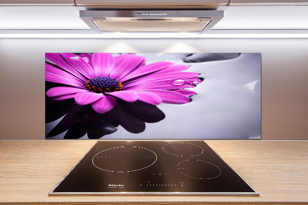 Pannello paraschizzi cucina con motivo Gerbera