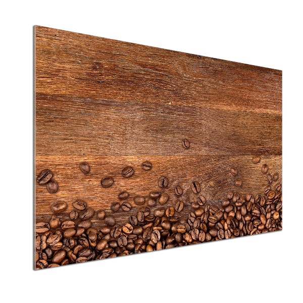 Pannello retrocucina con motivo a chicchi di caffè