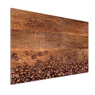 Pannello retrocucina con motivo a chicchi di caffè