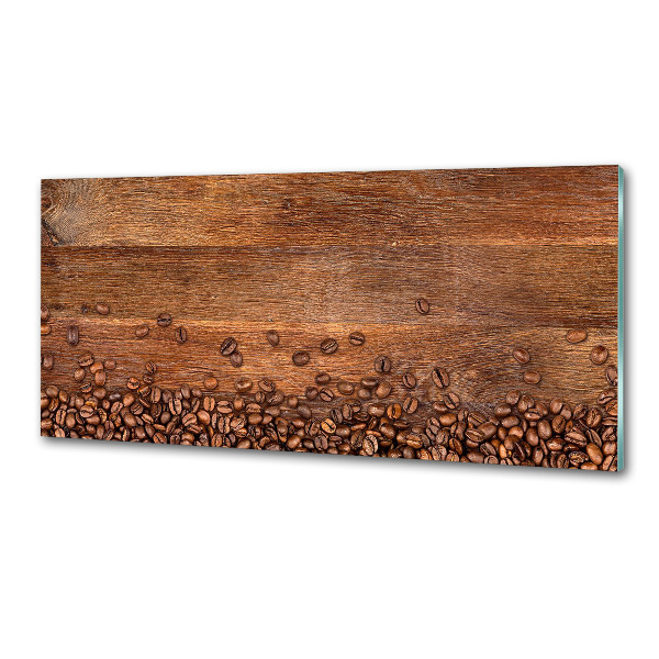 Pannello retrocucina con motivo a chicchi di caffè