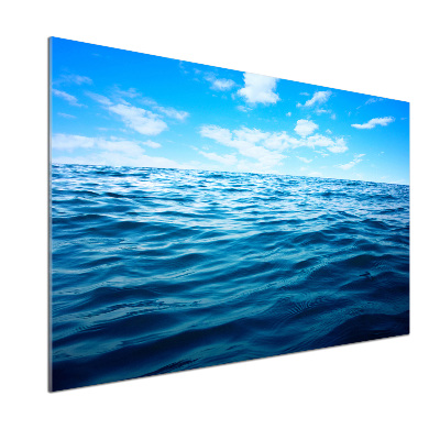 Pannello paraschizzi cucina con motivo Acqua di mare