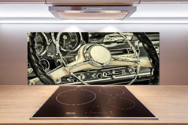 Rivestimento parete cucina con finitura Carburatore adatta per pareti della cucina