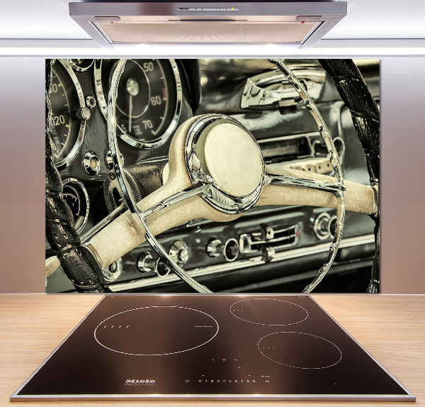 Rivestimento parete cucina con finitura Carburatore adatta per pareti della cucina