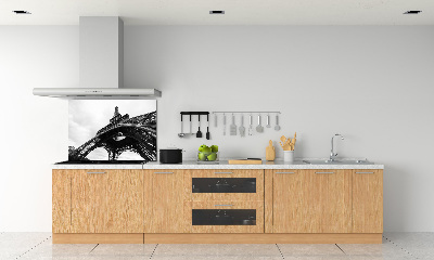 Pannello paraschizzi cucina con stampa della Torre Eiffel di Parigi