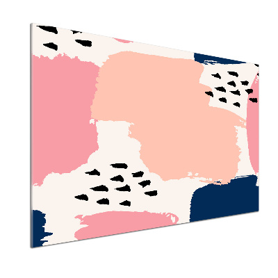 Pannello paraschizzi cucina con motivo astratto per protezione parete