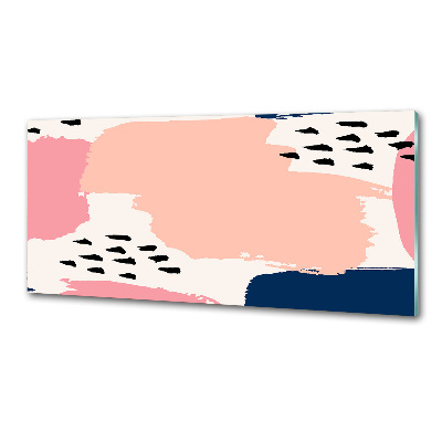 Pannello paraschizzi cucina con motivo astratto per protezione parete