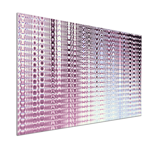 Rivestimento parete cucina con grafica frattale