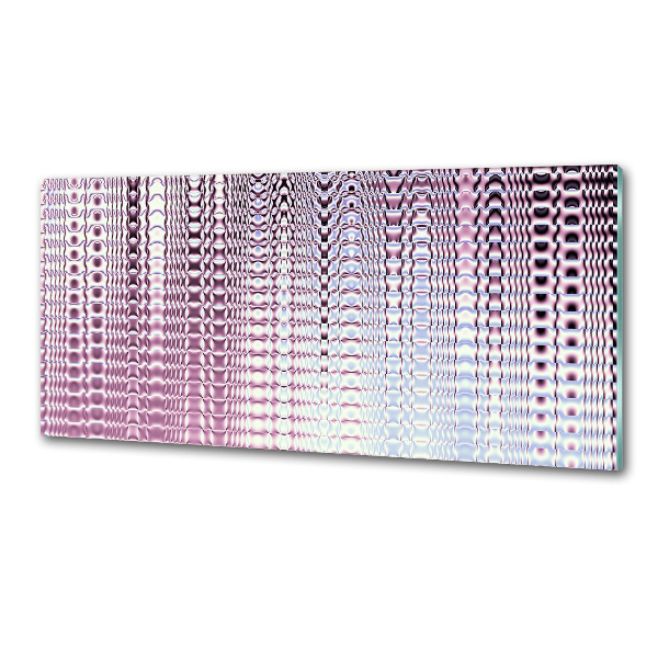 Rivestimento parete cucina con grafica frattale