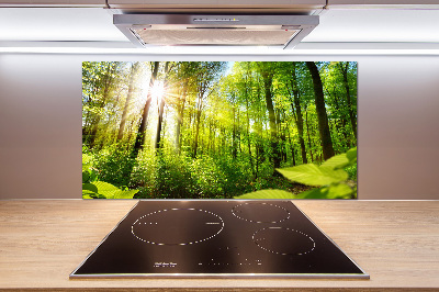 Rivestimento parete cucina con motivo 