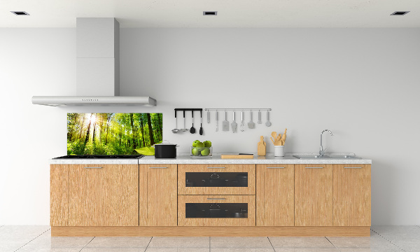 Rivestimento parete cucina con motivo 