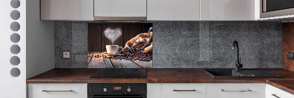 Pannello paraschizzi cucina con stampa di una tazza di caffè