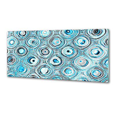 Pannello paraschizzi cucina con grafica frattale