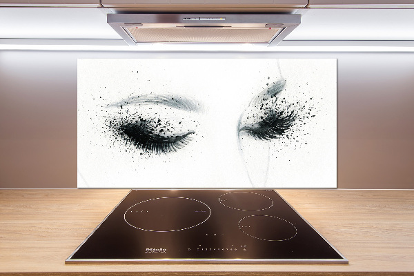 Rivestimento parete cucina con finitura Trucco