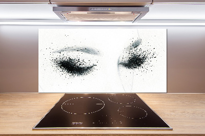 Rivestimento parete cucina con finitura Trucco