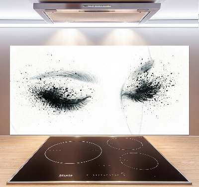 Rivestimento parete cucina con finitura Trucco