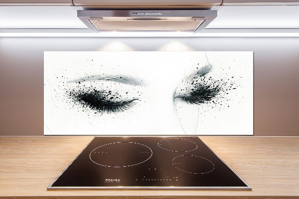 Rivestimento parete cucina con finitura Trucco