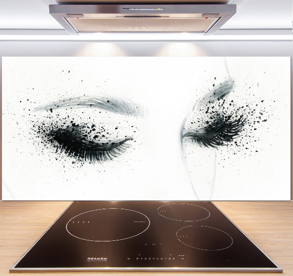 Rivestimento parete cucina con finitura Trucco