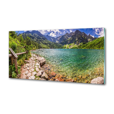 Rivestimento parete cucina con motivo 