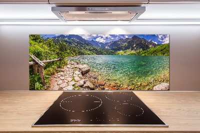 Rivestimento parete cucina con motivo 