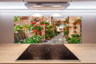 Pannello retrocucina con motivo Strade italiane