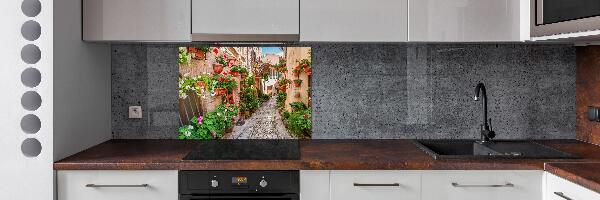 Pannello retrocucina con motivo Strade italiane