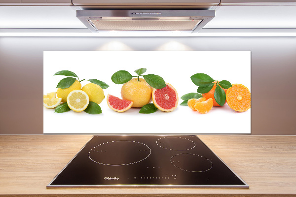 Pannello retrocucina con motivo di agrumi